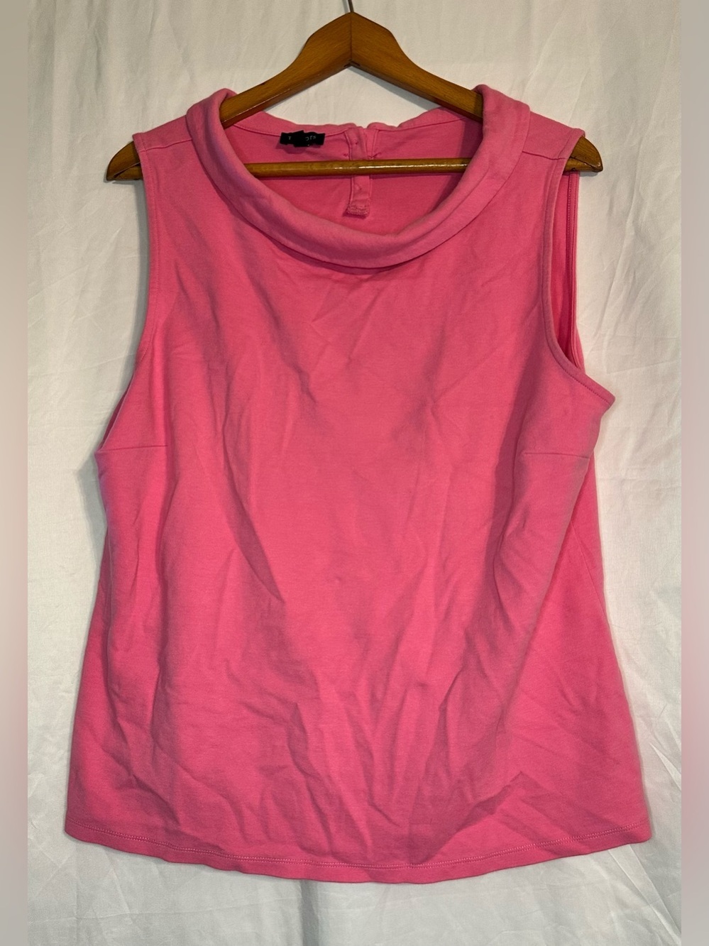 Talbots Women’s Pink Sleeveless Shirt Size X-Large